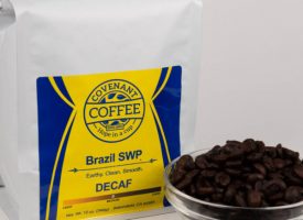 Covenant Coffee Brazil SWP Decaf Medium Dark Roast