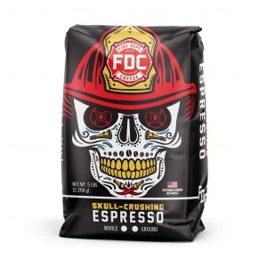 Fire Department Coffee Skull Crushing Espresso Brew 2 X 5lb Bags - Best