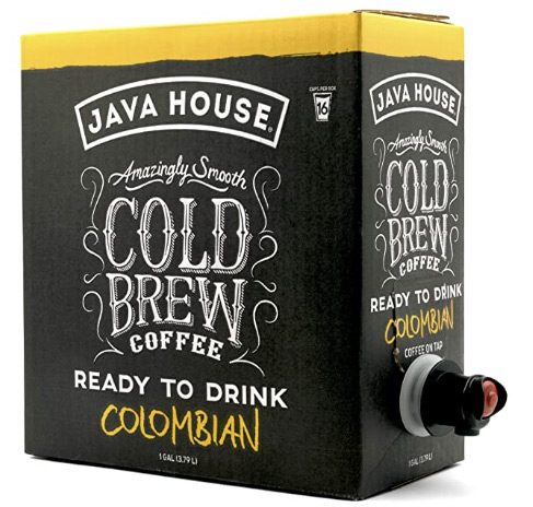 Java House Cold Brew on Tap