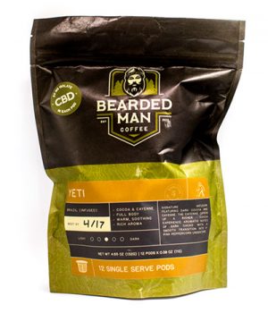Bearded Man Coffee Yeti CBD Coffee Pods (CBD Isolate)