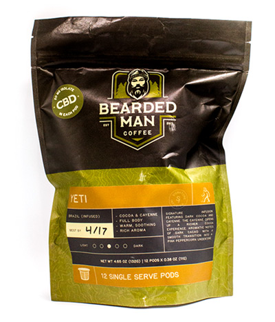Bearded Man Yeti Coffee Pods