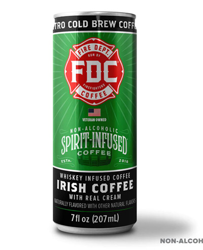 Spirit infused Nitro Cold Brew - Irish Coffee