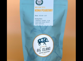 100% Kona Peaberry Coffee