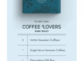 Dark Coffee Lovers Flight 004