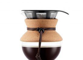Bodum POUROVER Coffee maker with permanent filter, 0.5 l, 17 oz Cork