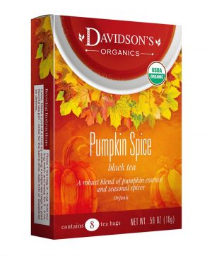 Pumpkin Spice Flavored Black Tea - Box of 8 - 96 Total Count