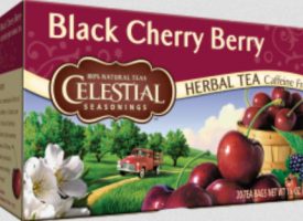0720680 Herbal Tea Black Cherry Berry Caffeine Free 20 Tea Bags 1.6 oz - 44 g - 20 Bag