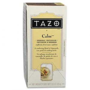 Starbucks Coffee Tazo Tea, Calm Blend, Herbal, 24 / CT(5x$5.44)