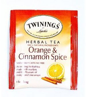 Wholesale Twinings of London Herbal Tea Orange and Cinnamon(100x$0.35)