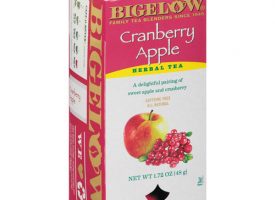 Bigelow Tea Company Cranberry Apple Herbal Tea, 28/Box