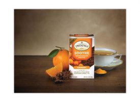 Twinings Soothe Decaf Orange and Star Anise Herbal Tea Bags, 0.07 oz
