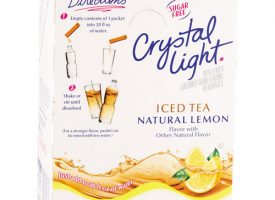 Crystal Light On the Go, Iced Tea, .16oz Packets, 30/Box