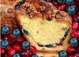 Small- 8 in.- 1.75 lbs Patriot Coffee Cake