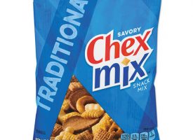 General Mills Chex Mix, Traditional Flavor Trail Mix, 3.75 oz Bag,