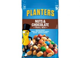 Planters® Trail Mix, Nut and Chocolate, 2 oz Bag, 72/Carton