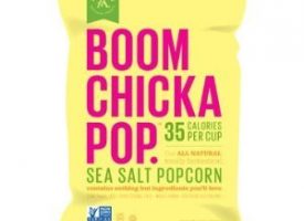 Popcorn Seaslt Boomchickapop -Pack of 8