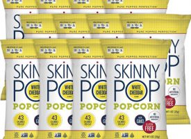 SkinnyPop White Cheddar Popcorn, Preservative-free, Dairy-free,