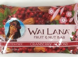 Wholesale Wai Lana Fruit & Nut Bar Cranberry Almond(12x$3.61)