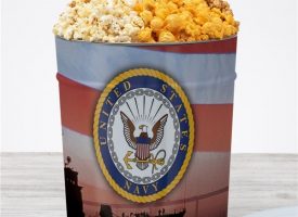 Navy - Military Popcorn Tin
