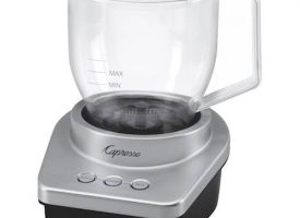 Capresso - froth MAX Automatic Milk Frother - Silver/Black