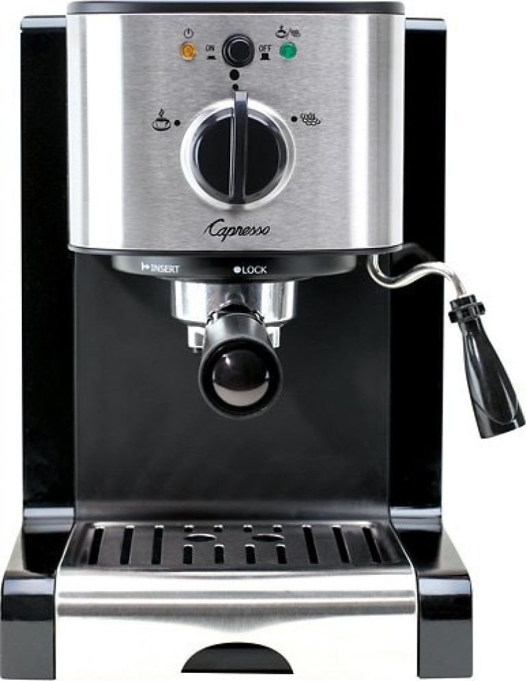 Capresso - EC100 Espresso Machine with 15 bars of pressure, Milk ...