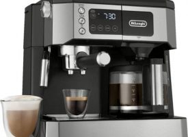 De'Longhi - Digital All-in-One Combination Coffee and Espresso Machine - Black and Stainless Steel