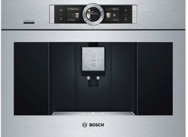 Bosch - Espresso Machine with 19 bars of pressure and Milk Frother - Stainless steel