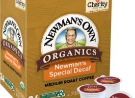 Newman's Own Organics Special Blend Decaf Coffee K-Cup Pods, 24 Count