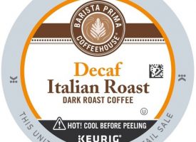 Barista Prima Decaf Italian Roast Coffee