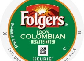 Folgers Gourmet Selections Lively Colombian Decaf Packs K-Cup