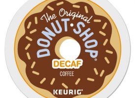 DIE60224-101 The Original Donut Decaf Shop Coffee - Pack of 22