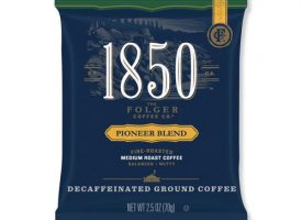 1850 Coffee Fraction Packs, Pioneer Blend Decaf, Medium Roast, 2.5 oz