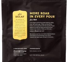 Lion Gold Decaf Coffee 4-Cup Pot Filter Packs