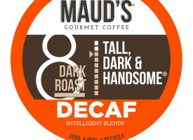 Maud's Decaf Dark Roast Coffee Pods (Decaf Tall Dark & Handsome) (24ct)