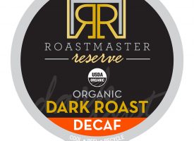 Roastmaster Reserve Decaf Organic Dark Roast Coffee Pods (20ct)