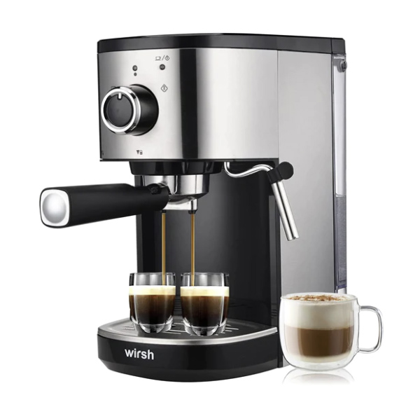 Wirsh Espresso Machine 15 Bar Espresso Maker - Best Quality Coffee