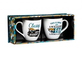 194682958 17 oz Ceramic Set with Gift Box Jacksonville Jaguars Coffee Mug - 2 Piece
