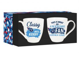 194626161 17 oz Ceramic Set with Gift Box Tennessee Titans Coffee Mug - 2 Piece