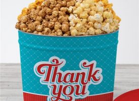 Thank You Popcorn Tin People's Choice 2 Gallon