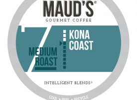 Maud's Kona Blend Medium Roast Dark Coffee Pods (Kona Coast) (100ct)