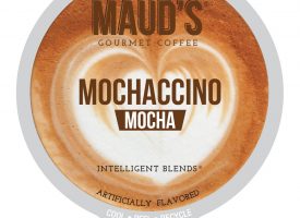 Maud's Chocolate Mocha Cappuccino Coffee Pods (Mochaccino) (18ct)