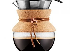 Bodum 17oz Cork Pour Over Coffee Maker