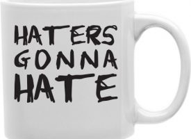 CMG11-IGC-H8 Haters Gonna Hate 11 oz Ceramic Coffee Mug