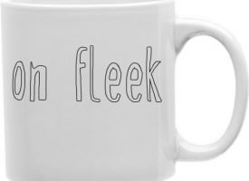 CMG11-IGC-FLEEK What The Flock Flamingos 11 oz Ceramic Coffee Mug