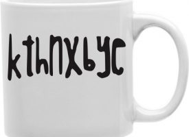 CMG11-IGC-KTHNX Kthnxbye 11 oz Ceramic Coffee Mug