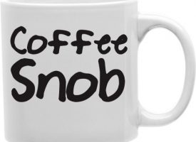 CMG11-IGC-SNOB Coffee Snob 11 oz Ceramic Coffee Mug
