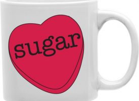CMG11-IGC-SUGAR Sugar Heart 11 oz Ceramic Coffee Mug