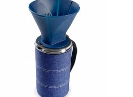 79464 30 oz Termohrnek GSI Java Drip Coffee Maker, Blue