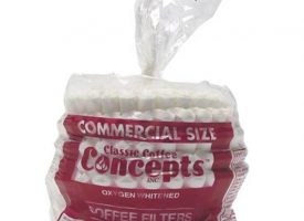 12 Cup Paper Coffee Filter, 250 ct., Commercial