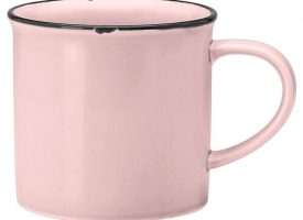 L2101003560 14 oz Tin Pink Porcelain Mug